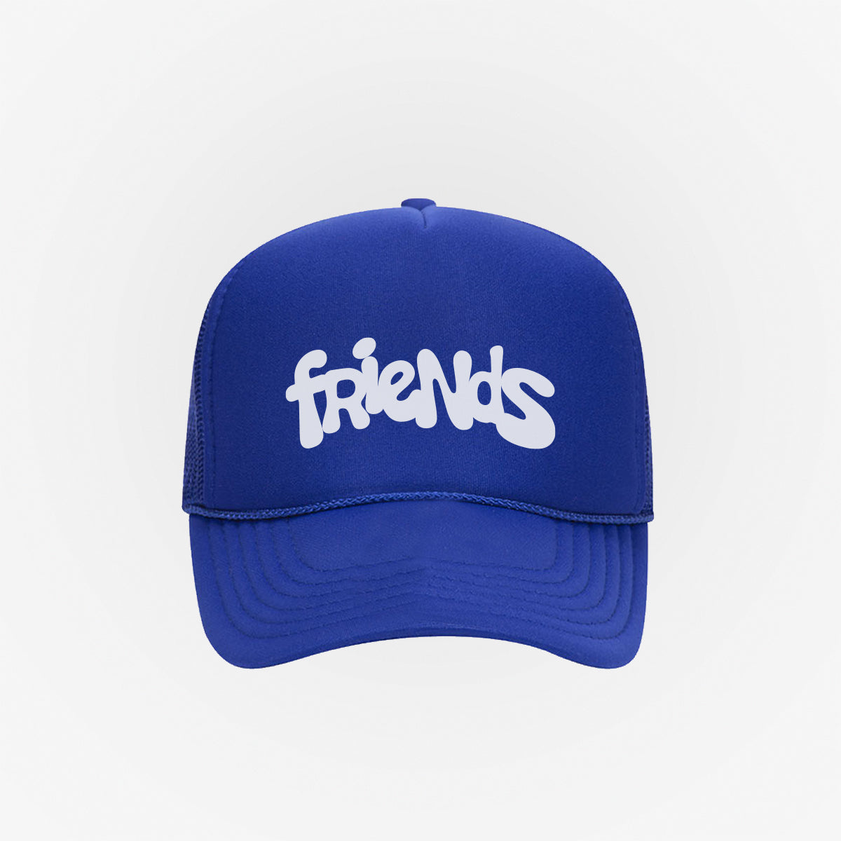 Friends Bubbly Royal Blue trucker Hat