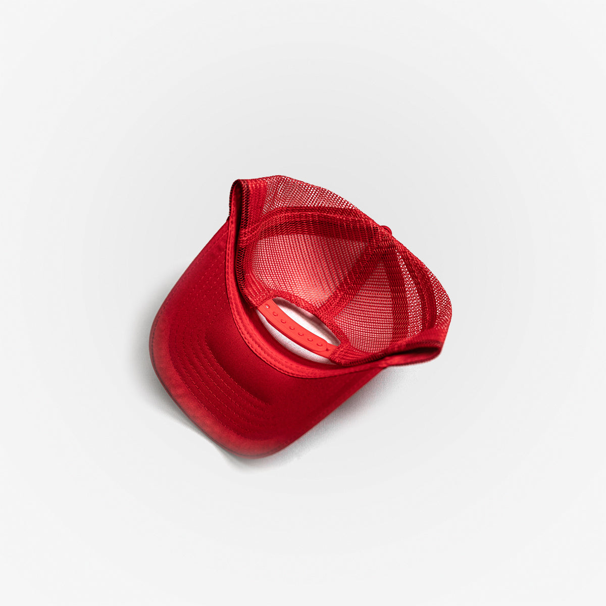 Classic Bar Logo Red Trucker Hat