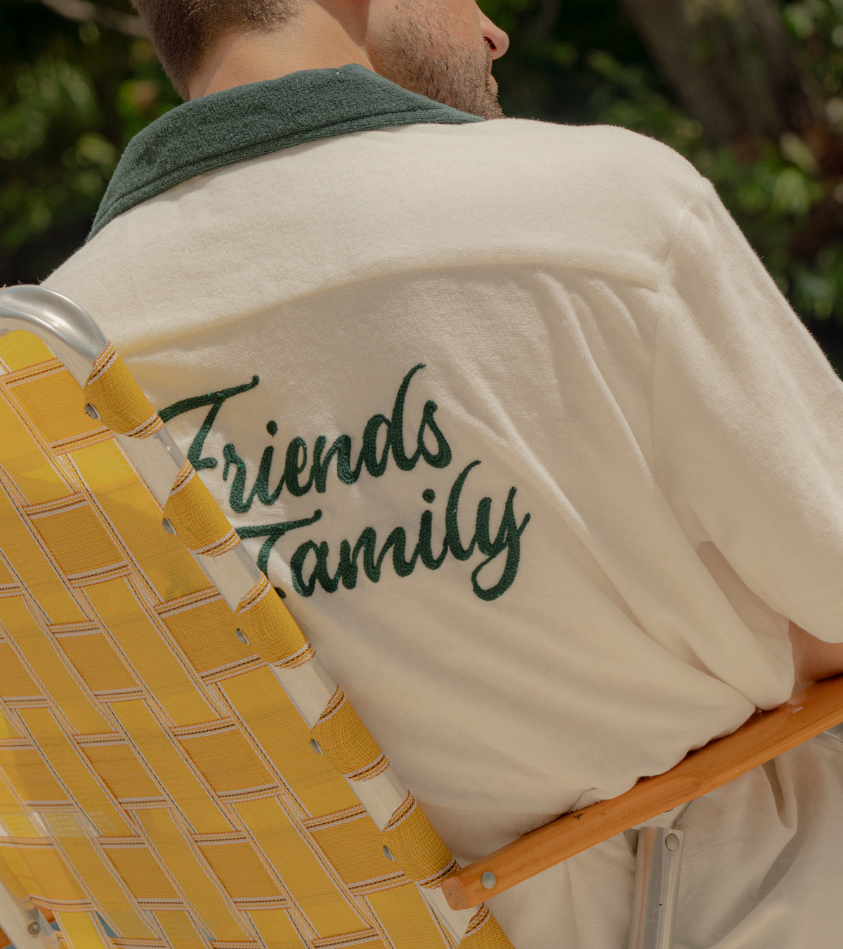 TERRY POLO BUTTON DOWN